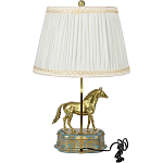 Настольная лампа из фарфора Лошадь Klark варинант исполнения - 2 | Loft Concept в Твери