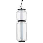 Подвесной светильник с прозрачным плафоном Jarrty 47 см варинант исполнения - 1 | Loft Concept в Твери