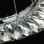 Люстра круглая с прозрачной хрустальной рамкой Maude Crystal Light варинант исполнения - 11 | Loft Concept в Твери