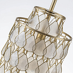 Подвесной светильник с декором из натуральной морской ракушки Iridescent Light варинант исполнения - 7 | Loft Concept в Твери