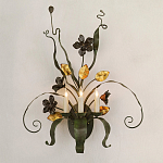 Бра с цветами и листьями Paradise Bush варинант исполнения - 3 | Loft Concept в Твери