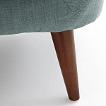 Кресло бирюзовое Pauley Turquoise Armchair варинант исполнения - 4 | Loft Concept в Твери