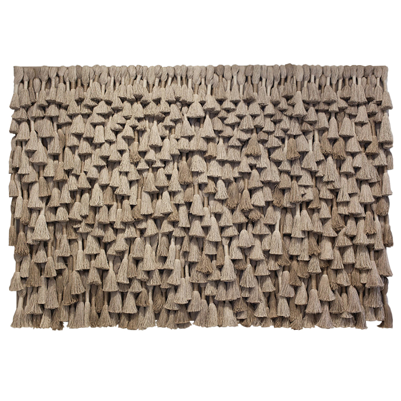 Декор на стену плетеный Кисти Wall decor thread tassels Коричневый в Твери | Loft Concept 
