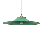 Подвесной вязаный зеленый светильник «Токио»  варинант исполнения - 1 | Loft Concept в Твери