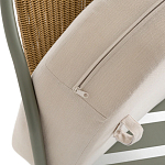 Садовое кресло с каркасом из стали Kenneth Chair варинант исполнения - 6 | Loft Concept в Твери