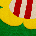 Дизайнерский ковер с цветами Poltronova Tappeto Prato Rug варинант исполнения - 6 | Loft Concept в Твери