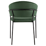 Стул в велюре зеленого цвета Horizon варинант исполнения - 4 | Loft Concept в Твери