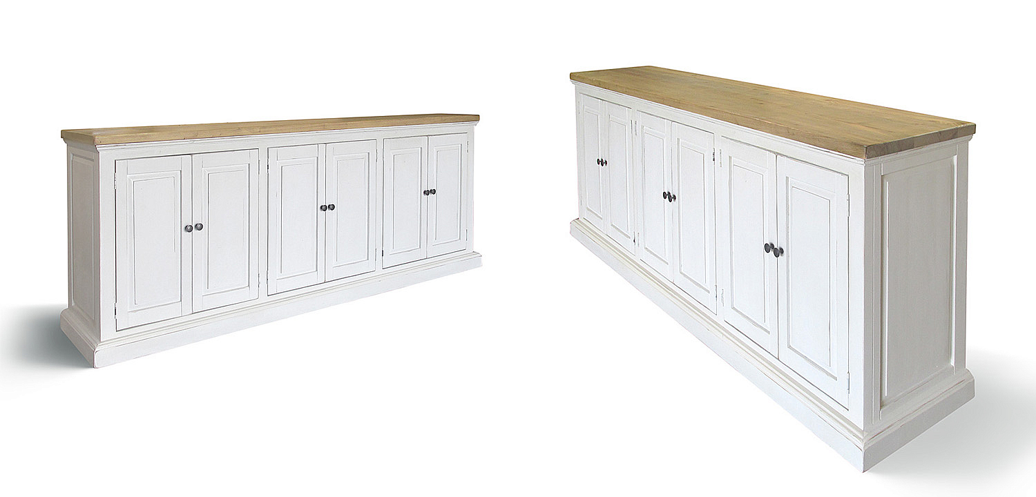 Комод длинный в стиле прованс Lazzaro Provence HARMONIE Antique White Белый Комод длинный в стиле прованс Lazzaro Provence HARMONIE Antique White Белый - Loft-Concept в Твери
