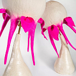 Торшер фуксия «Цветы из снов»  варинант исполнения - 2 | Loft Concept в Твери