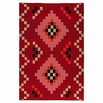 Плед хлопковый по мотивам башкирских орнаментов Ural and Siberian Patterns варинант исполнения - 1 | Loft Concept в Твери