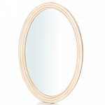 Овальное настольное зеркало бежевое Interiors Romance варинант исполнения - 1 | Loft Concept в Твери