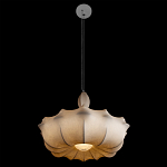 Подвесной светильник с белым фигурным абажуром и мягкими волнистыми краями Cloud Motion  варинант исполнения - 9 | Loft Concept в Твери