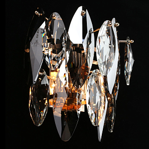 Бра настенное Natka с хрустальными подвесками