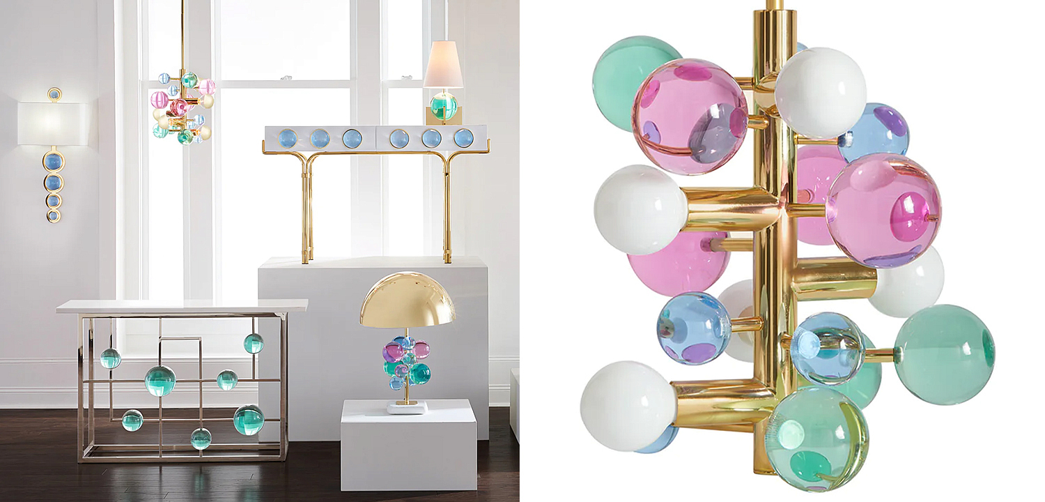 Светильник Jonathan Adler GLOBO FIVE-LIGHT CHANDELIER Multi Светильник Jonathan Adler GLOBO FIVE-LIGHT CHANDELIER Multi - Loft-Concept в Твери