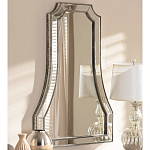 Зеркало в серебристой фигурной раме Silver Reflection варинант исполнения - 5 | Loft Concept в Твери