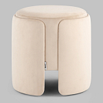 Пуф Alice Poof Beige Бежевый велюр варинант исполнения - 2 | Loft Concept в Твери