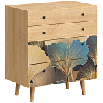 Комод с принтом на ящиках Elise Chest of Drawers варинант исполнения - 1 | Loft Concept в Твери