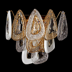 Бра с белыми и прозрачными подвесками Character Chandelier варинант исполнения - 2 | Loft Concept в Твери