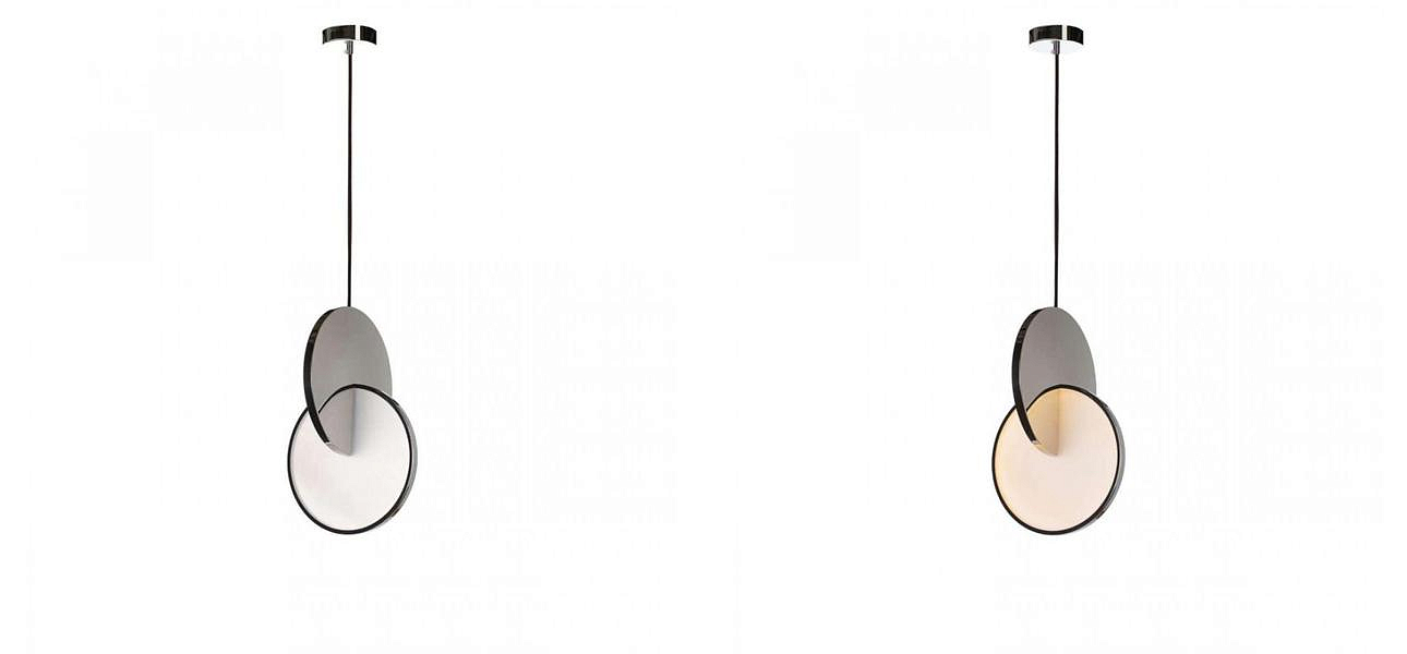 Подвесной светильник Eclipse Pendant Light Сhrome Подвесной светильник Eclipse Pendant Light Сhrome - Loft-Concept в Твери