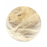 Бра в форме диска из натурального камня Cryptocrystalline Stone варинант исполнения - 1 | Loft Concept в Твери