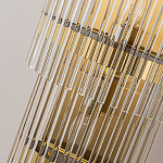 Бра с золотистым основанием и прозрачными трубками Nembus варинант исполнения - 5 | Loft Concept в Твери