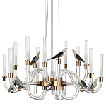 Люстра с декоративными птицами Ganthea D 73 см варинант исполнения - 1 | Loft Concept в Твери