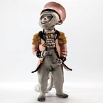 Статуэтка Обезьяна в Костюме Monkey in Coattails Sculpture варинант исполнения - 1 | Loft Concept в Твери
