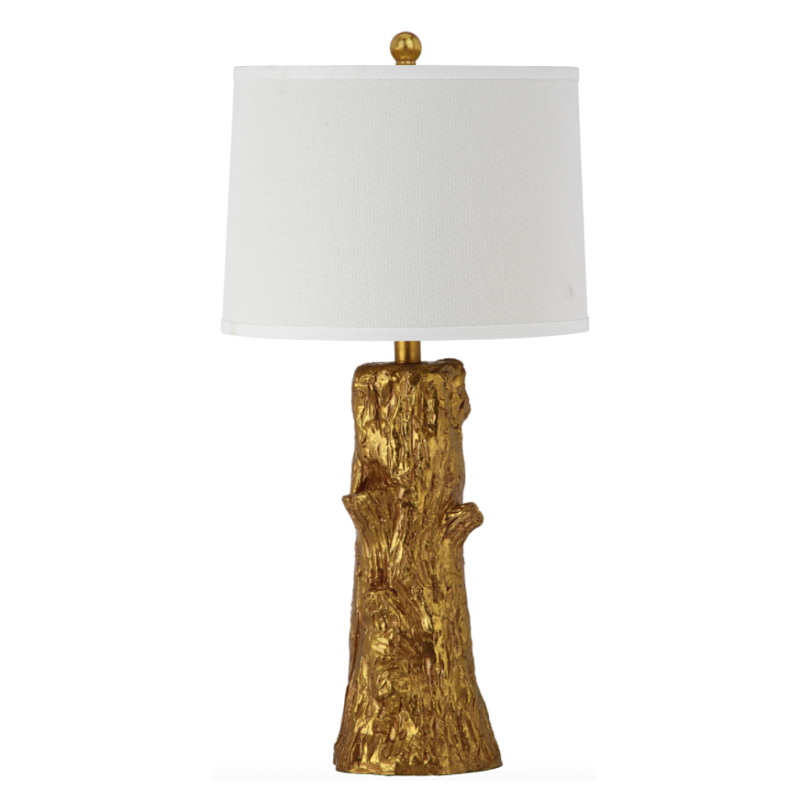 Настольная лампа Gold Stump Глянцевое золото Белый Настольная лампа Gold Stump Глянцевое золото Белый в Твери | Loft Concept