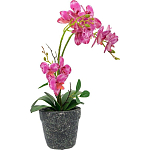 Декоративный искусственное растение Pink orchid варинант исполнения - 2 | Loft Concept в Твери