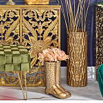 Ваза в форме сапог с рельефной текстурой и ручками Vase Boot варинант исполнения - 6 | Loft Concept в Твери