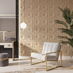 Гипсовая 3D Панель M-106 варинант исполнения - 2 | Loft Concept в Твери