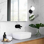 Бра с матовым плафоном в форме шара и зеркальной плоской панелью Lunar Echo  варинант исполнения - 2 | Loft Concept в Твери