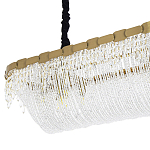 Люстра с хрустальными подвесками Riche Crystal Metal Chandelier 12 варинант исполнения - 3 | Loft Concept в Твери