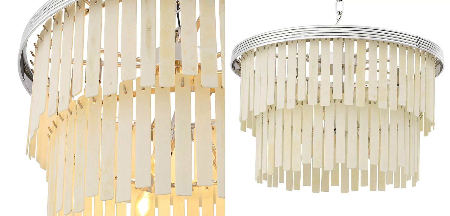 Люстра Eichholtz Chandelier Arizona S Nickel Люстра Eichholtz Chandelier Arizona S Nickel - Loft-Concept в Твери