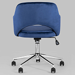 Кресло для компьютерного стола Veloury Blue варинант исполнения - 5 | Loft Concept в Твери