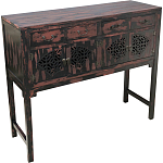 Комод деревянный Retro with four doors варинант исполнения - 3 | Loft Concept в Твери