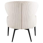 Современное мягкое кресло на металлических ножках Rakush Milk варинант исполнения - 3 | Loft Concept в Твери