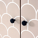 Длинная ТВ-тумба с принтом на ящиках Elise TV Stand варинант исполнения - 17 | Loft Concept в Твери