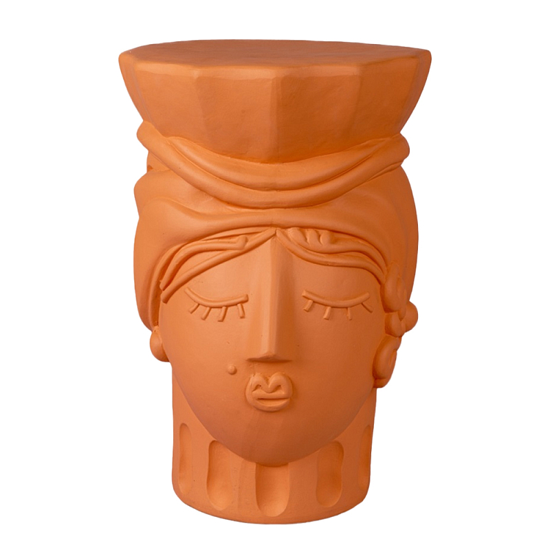 Приставной столик Seletti Testa di Moro Woman Терракотовый в Твери | Loft Concept 
