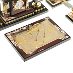 Настольный письменный набор из яшмы Manager Organizer варинант исполнения - 4 | Loft Concept в Твери