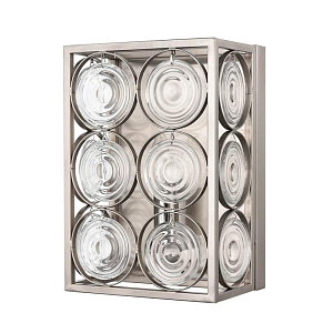 Бра Edalina Sconce nickel satin