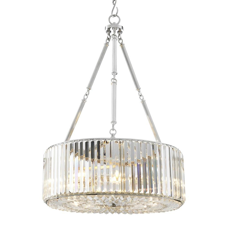 Люстра Chandelier Infinity Nickel Никель Прозрачный (Transparent) Люстра Chandelier Infinity Nickel Никель Прозрачный (Transparent) в Твери | Loft Concept