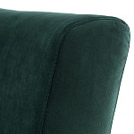 Кресло с обивкой из хлопкового велюра Porter Green Armchair варинант исполнения - 4 | Loft Concept в Твери