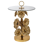 Столик металлический Golden Flower варинант исполнения - 1 | Loft Concept в Твери