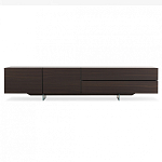 Дизайнерский комод коричневый с 2-мя ящиками и дверцами Pandora варинант исполнения - 1 | Loft Concept в Твери