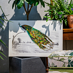 Постер на холсте с изображением павлина на ветке Majestic Peacock on a Tree Poster варинант исполнения - 5 | Loft Concept в Твери