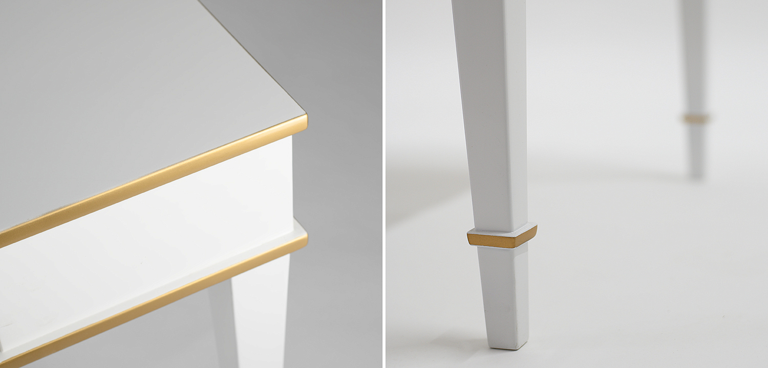 Письменный стол Kelly Desk Белый Письменный стол Kelly Desk Белый - Loft-Concept в Твери