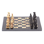 Шахматы настольные из натурального камня Оникс Decorative Thematic Chess варинант исполнения - 1 | Loft Concept в Твери
