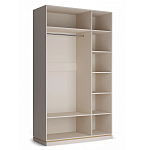 Шкаф трёхстворчатый платяной Satin Furniture варинант исполнения - 2 | Loft Concept в Твери