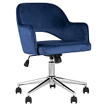 Кресло для компьютерного стола Veloury Blue варинант исполнения - 1 | Loft Concept в Твери